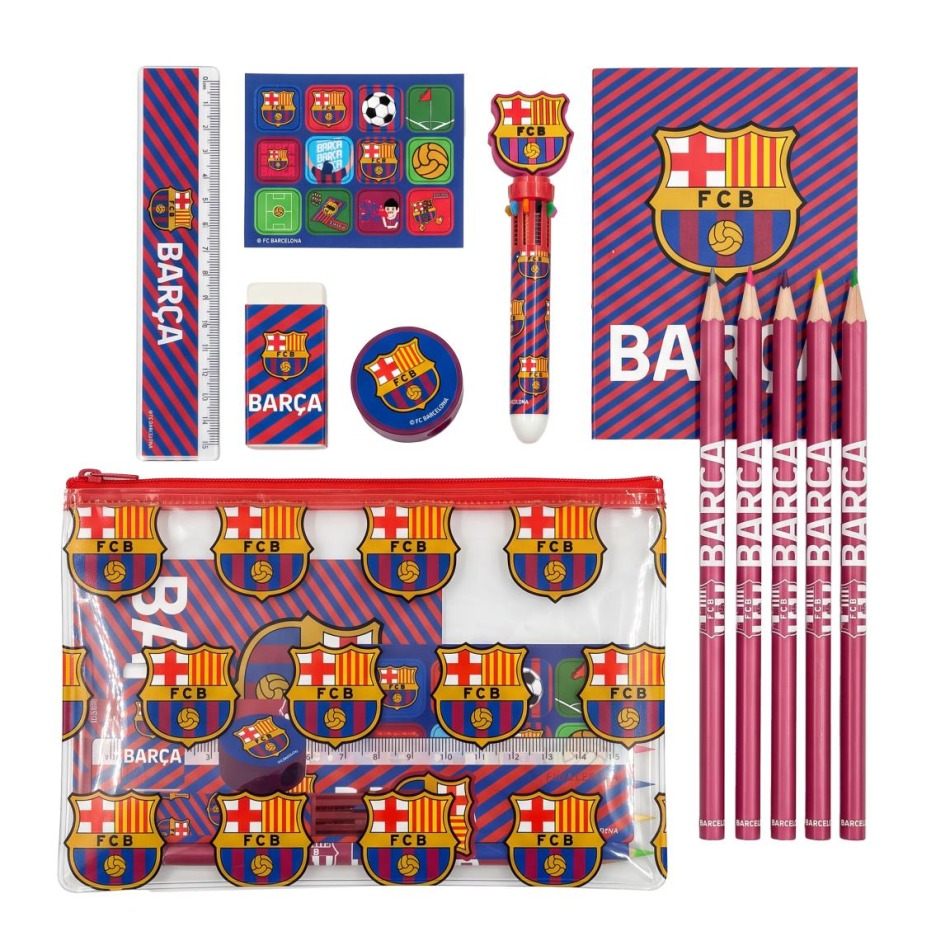 Školní sada BARCELONA FC Kids - FC Barcelona školní a&nbsp;kancelářské potřeby