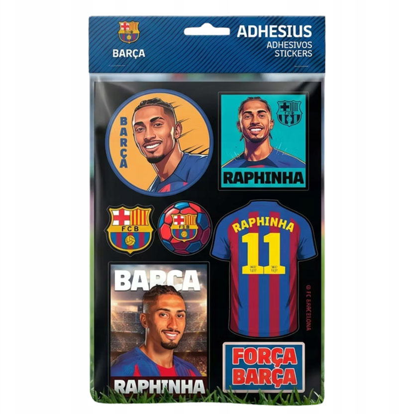 FC Barcelona samolepky Raphinha