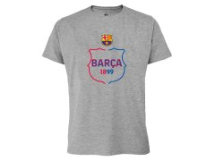 FC Barcelona pánské tričko Biescut grey