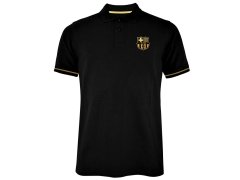 FC Barcelona pánské polo tričko Crest gold