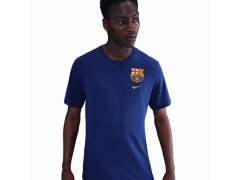 FC Barcelona pánské tričko Crest navy