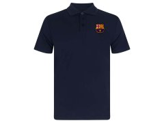 FC Barcelona pánské polo tričko Crest navy