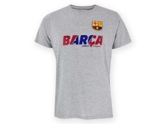 FC Barcelona pánské tričko Sentiment grey