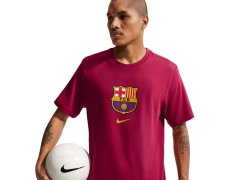 FC Barcelona pánské tričko Club Crest red