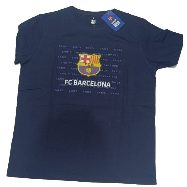 FC Barcelona pánské tričko Emblem marino