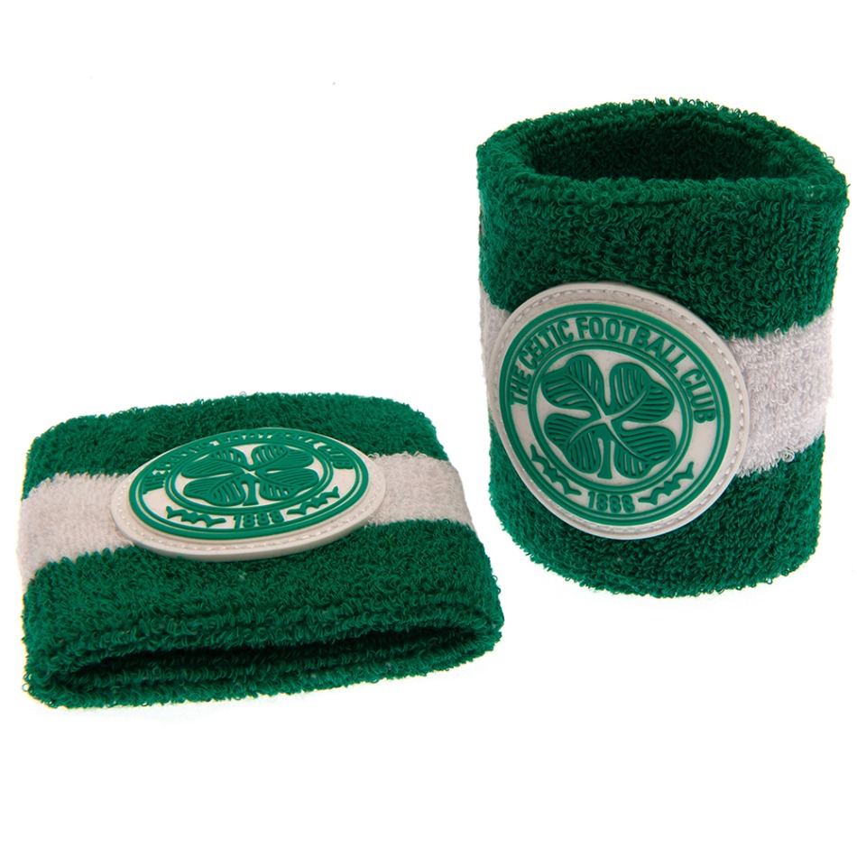 FC Celtic potítka 2 soft cotton sweatbands - FC Celtic fotbalové vybavení