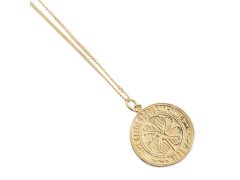 FC Celtic řetízek na krk s přívěškem 18ct Gold Plated on Silver