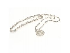 FC Celtic řetízek na krk s&nbsp;přívěškem Silver Plated Pendant & Chain