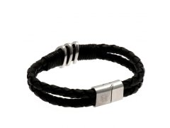 FC Celtic kožený náramek Leather Bracelet