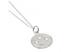 FC Celtic řetízek na krk s přívěškem Sterling Silver Pendant & Chain