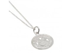 FC Celtic řetízek na krk s přívěškem Sterling Silver Pendant & Chain