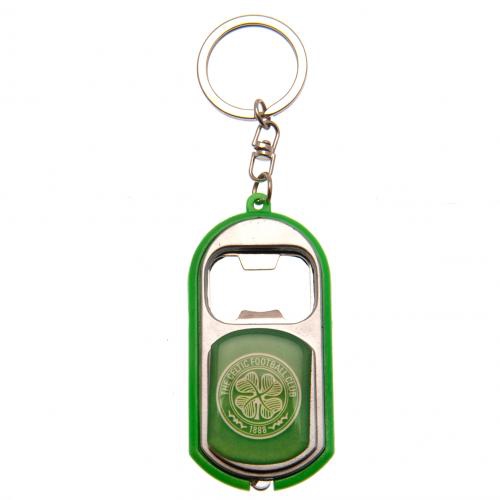 FC Celtic přívěšek s&nbsp;otvírakem Key Ring Torch Bottle Opener - FC Celtic klíčenky, náramky, šperky