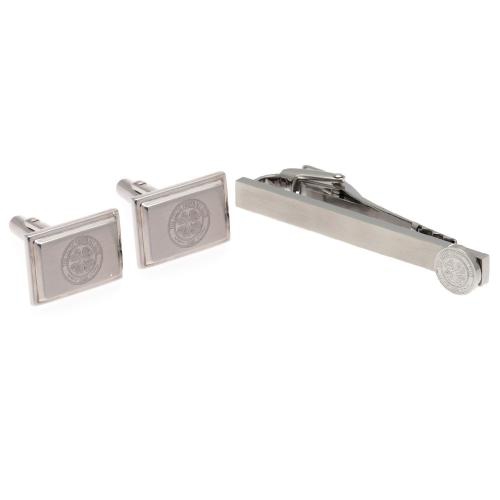 FC Celtic set kravatová spona a manžetové knoflíčky Tie Slide & Cufflink Set