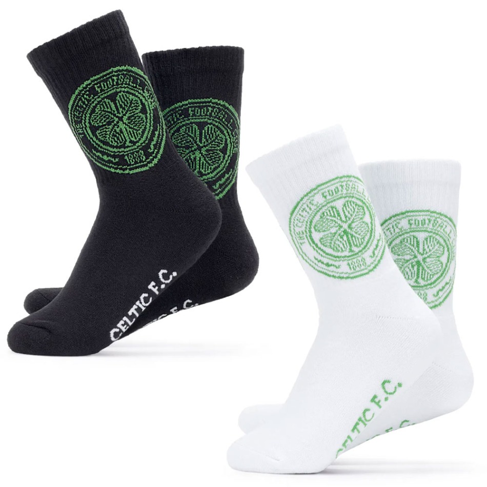 FC Celtic ponožky Twin Pack Dress 7-11 UK (40-46) EU - FC Celtic ostatní modní doplňky