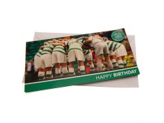 FC Celtic narozeninové přání Birthday Card Huddle
