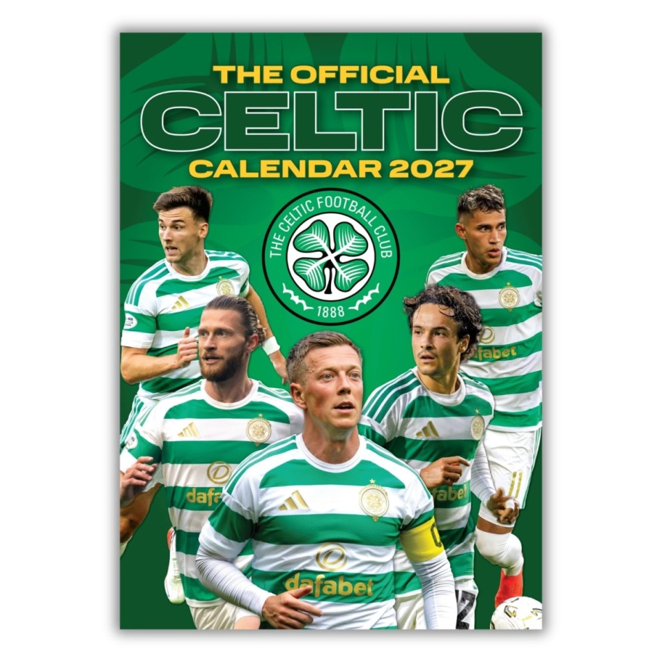 FC Celtic kalendář A3 2027 - FC Celtic vlajky, plakáty