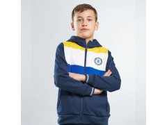 FC Chelsea dětská mikina s kapucí Full Zip colour