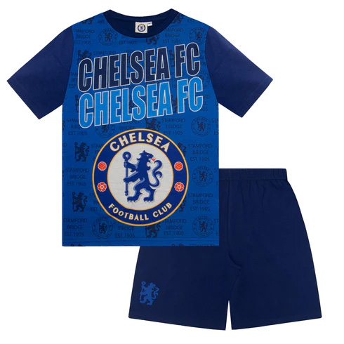 FC Chelsea dětské pyžamo Text