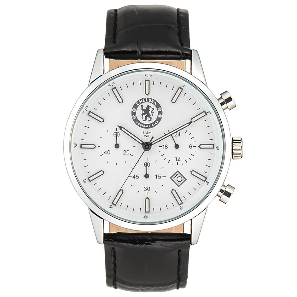 FC Chelsea pánské hodinky Chronograph - FC Chelsea hodiny, hodinky, budíky