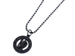 FC Chelsea přívěšek na krk Black Plated Pendant & Chain
