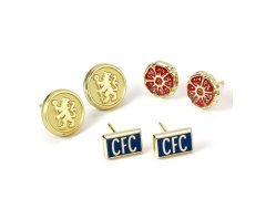 FC Chelsea sada náušnic three unique designs