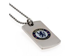FC Chelsea řetízek na krk se psí známkou Colour Crest Dog Tag & Chain