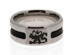 FC Chelsea prsten Black Inlay Medium