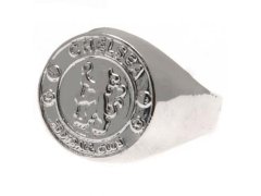 FC Chelsea prsten Silver Plated Crest Medium