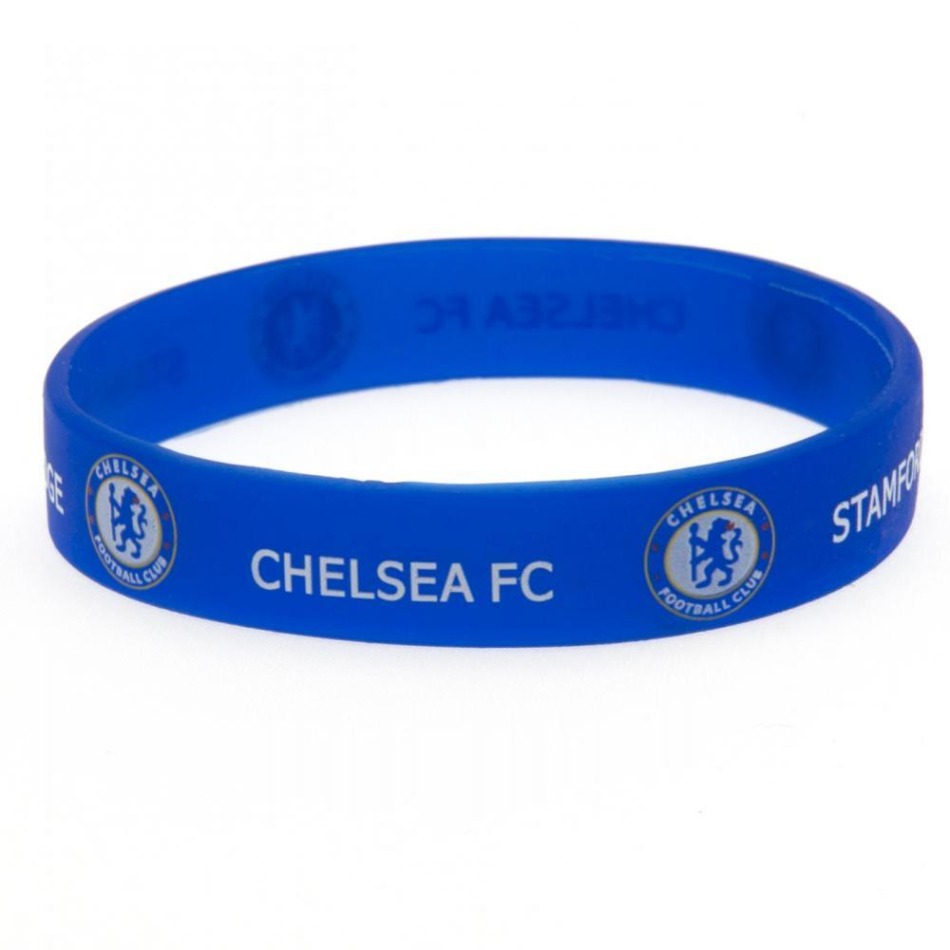 FC Chelsea silikonový náramek Silicone Wristband - FC Chelsea klíčenky, náramky, šperky