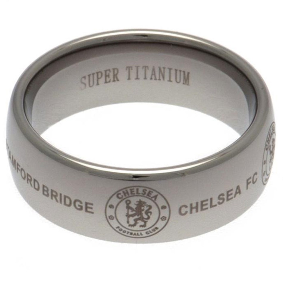 FC Chelsea prsten Super Titanium Medium