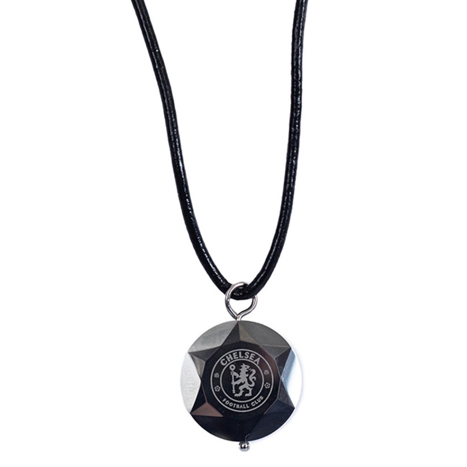 FC Chelsea přívěšek na krk Tungsten Pendant & Cord - FC Chelsea klíčenky, náramky, šperky