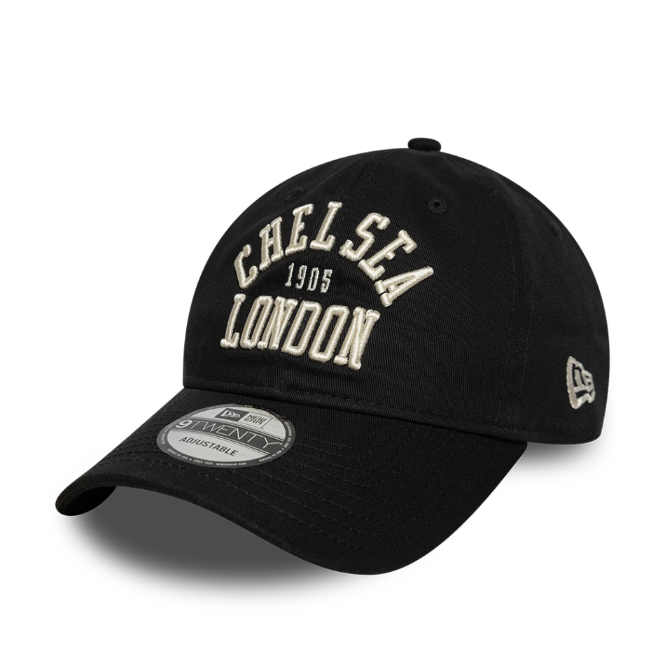 Kšiltovka CHELSEA FC 9twenty Script black - FC Chelsea kšiltovky, čepice, rukavice