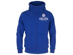 FC Chelsea pánská mikina s kapucí Zip royal