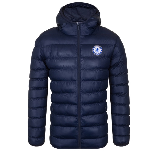 FC Chelsea pánská zimní bunda SLab Winter navy - FC Chelsea mikiny, bundy
