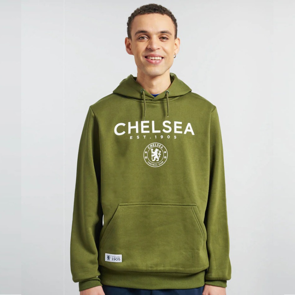 FC Chelsea pánská mikina s&nbsp;kapucí Logo cypress - FC Chelsea mikiny, bundy