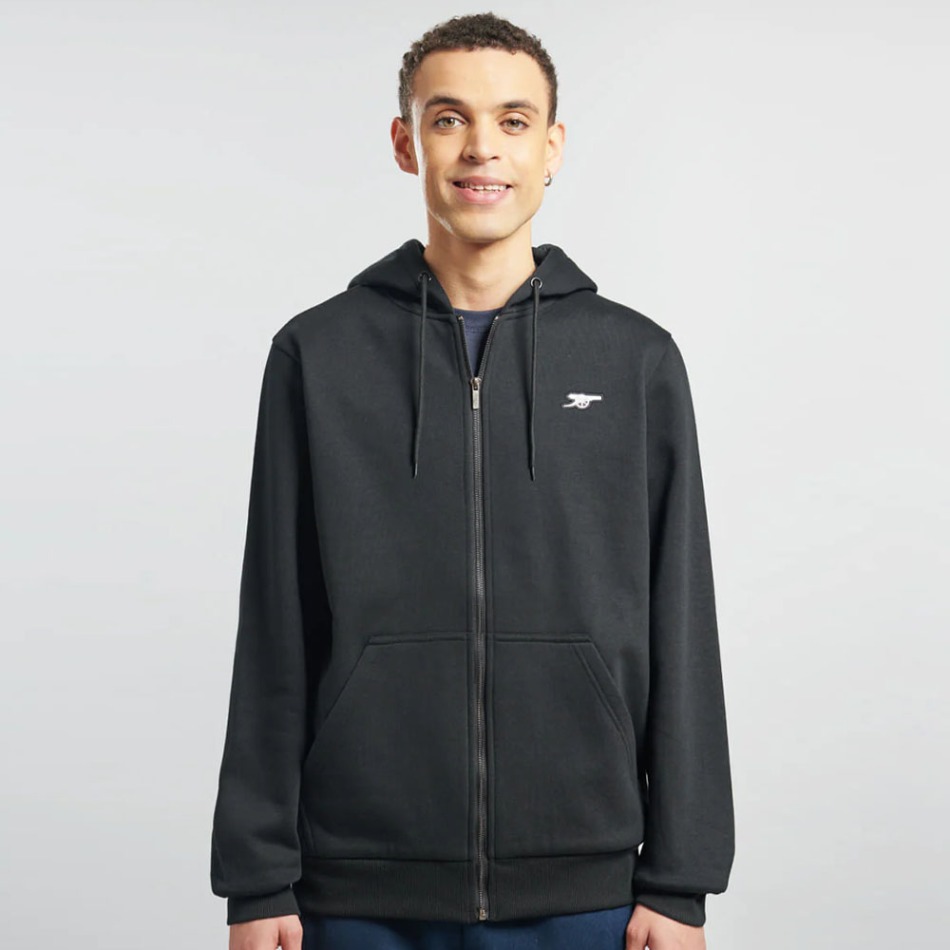 FC Chelsea pánská mikina s&nbsp;kapucí Full Zip black - FC Chelsea mikiny, bundy