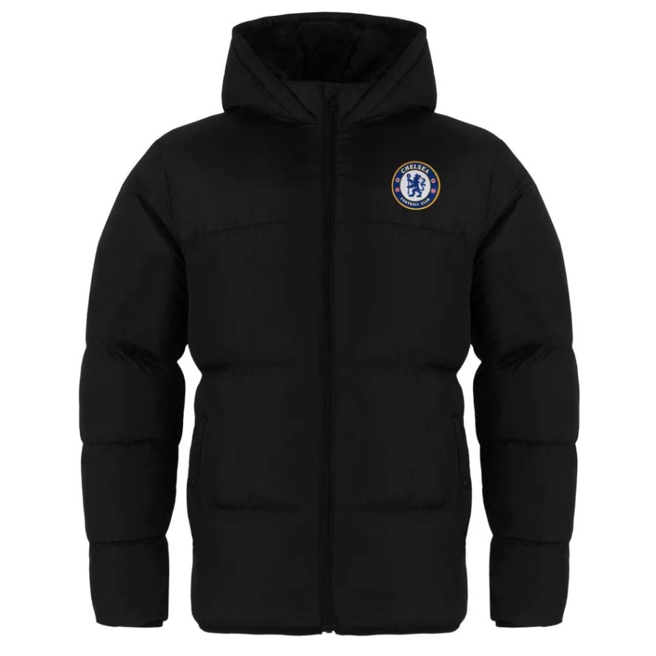 FC Chelsea pánská bunda Quilted black - FC Chelsea mikiny, bundy