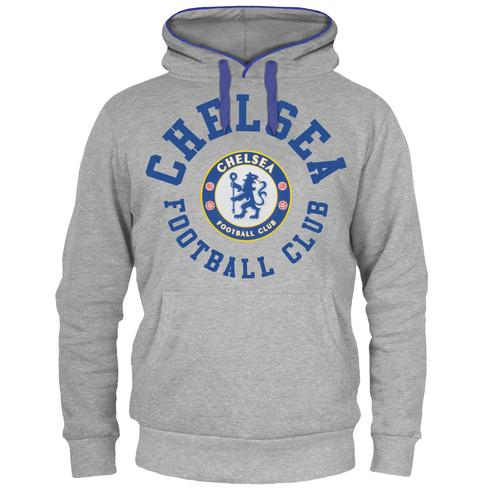 FC Chelsea pánská mikina graphic grey - FC Chelsea mikiny, bundy