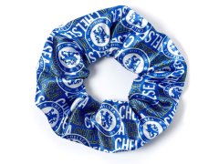 FC Chelsea gumička do vlasů colourful satin