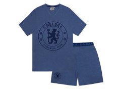FC Chelsea pánské pyžamo Short Blue Marl