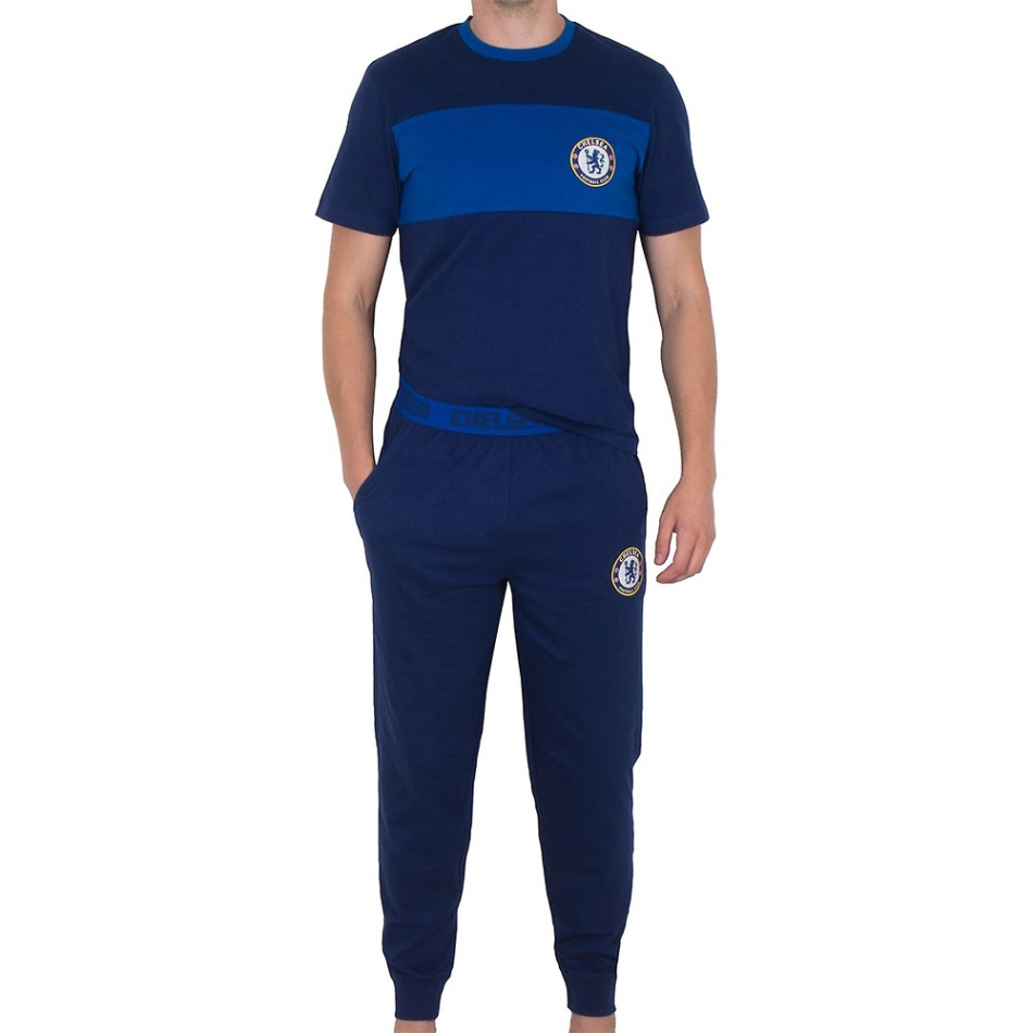 FC Chelsea pánské pyžamo Long navy