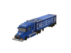 FC Chelsea stavebnice Truck 1416 pcs