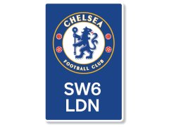 Chelsea FC Portrait LED Crest Sign
