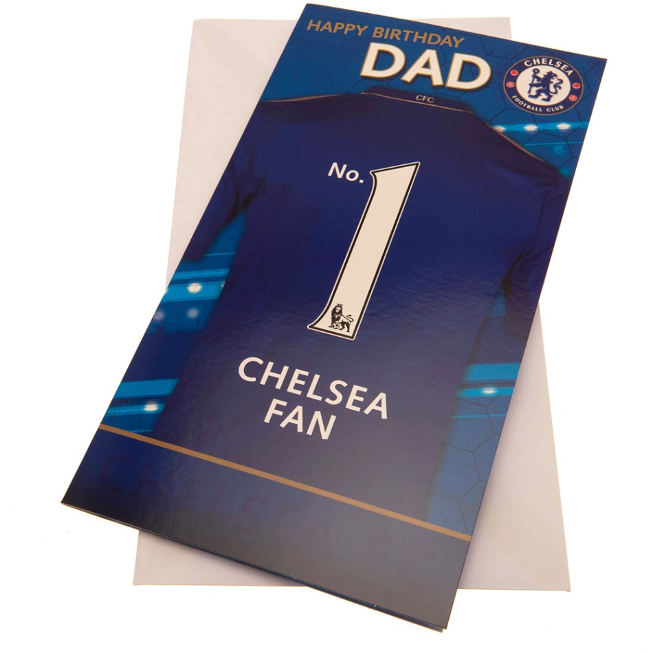 FC Chelsea blahopřání Birthday Card Dad - FC Chelsea ostatní suvenýry