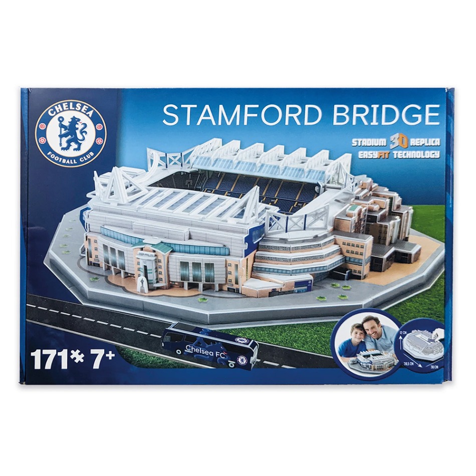 FC Chelsea 3D puzzle Stamford Bridge - FC Chelsea ostatní suvenýry
