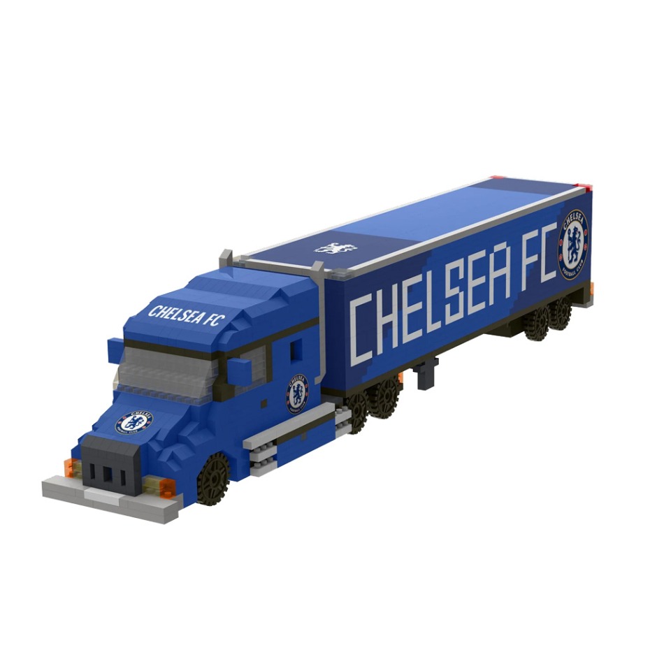 FC Chelsea stavebnice Truck 1416 pcs - FC Chelsea ostatní suvenýry