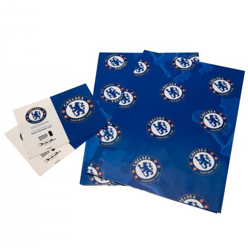 FC Chelsea balící papír 2 pcs Gift Wrap - FC Chelsea ostatní suvenýry