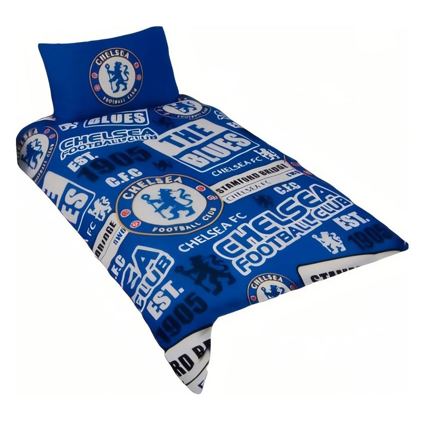 FC Chelsea povlečení na jednu postel patch - FC Chelsea povlečení, ručníky, deky