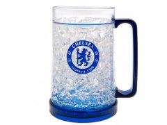 FC Chelsea plastová pivní sklenice winter logo