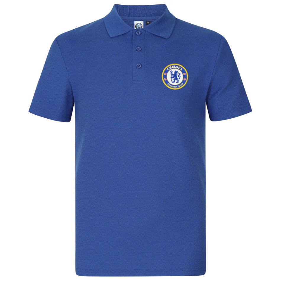 FC Chelsea pánské polo tričko Basic royal - FC Chelsea trička, polo trička, košile